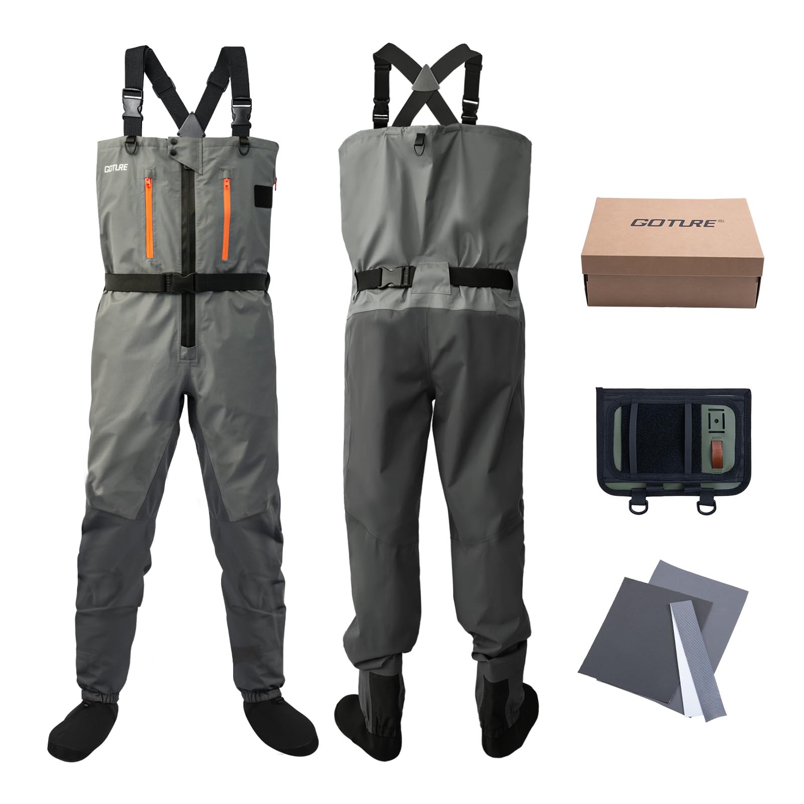 Goture 5-Layer Waterproof Fish - Fishing Waders recension och pris