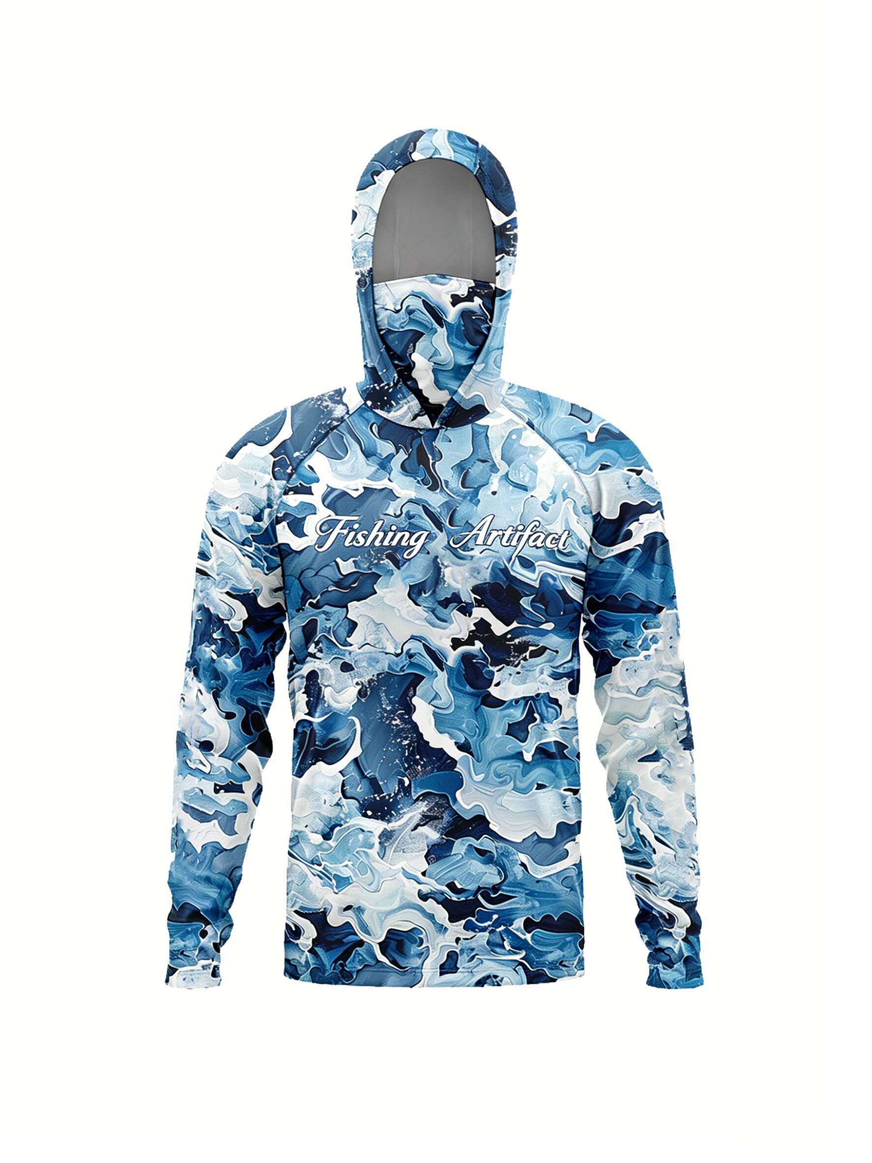 Men Summer 3D‑Printed Fishing  - Fishing Mask Sun Protection recension och pris