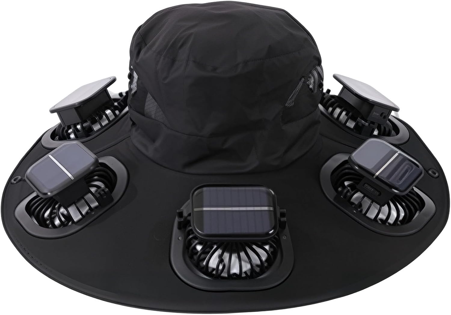 Hot 6 Fans Solar Fan Hat Breat - Fishing Hat recension och pris