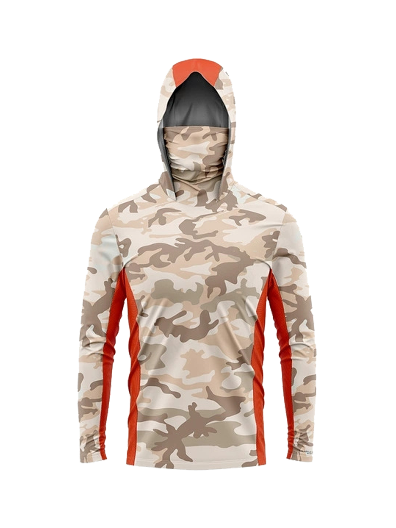 Desert Camo Men Fishing Hooded - Fishing Mask Sun Protection recension och pris