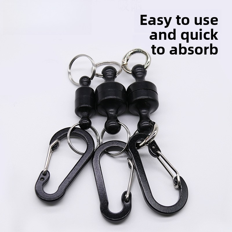 Black Magnetic Buckle Clip for - Fishing Gloves recension och pris