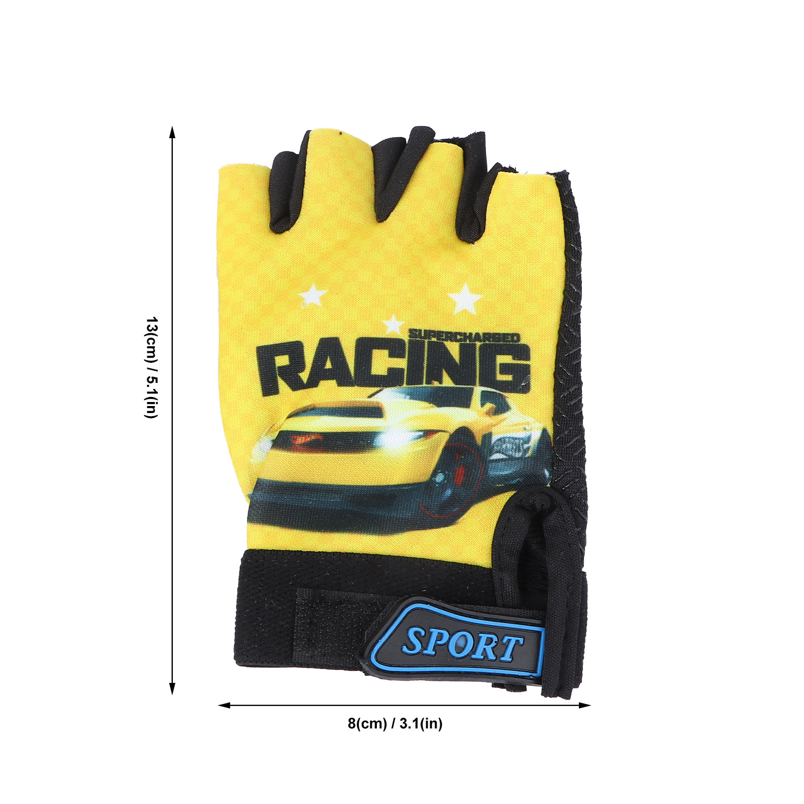 Children Gloves Half Finger Ye - Fishing Gloves recension och pris
