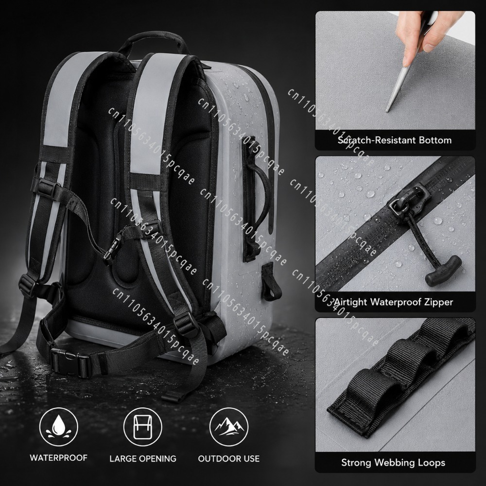 Airtight Zipper Fishing Tackle - Fishing Bag Waterproof recension och pris